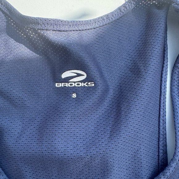 Brooks Men's Navy Tank Top - Picture 3 of 3